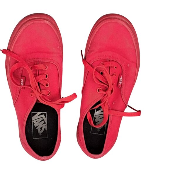 VANS  Off The Wall Era UNISEX Skater Sneakers Shoes  Women 6/Men 4.5 Red - Picture 1 of 9